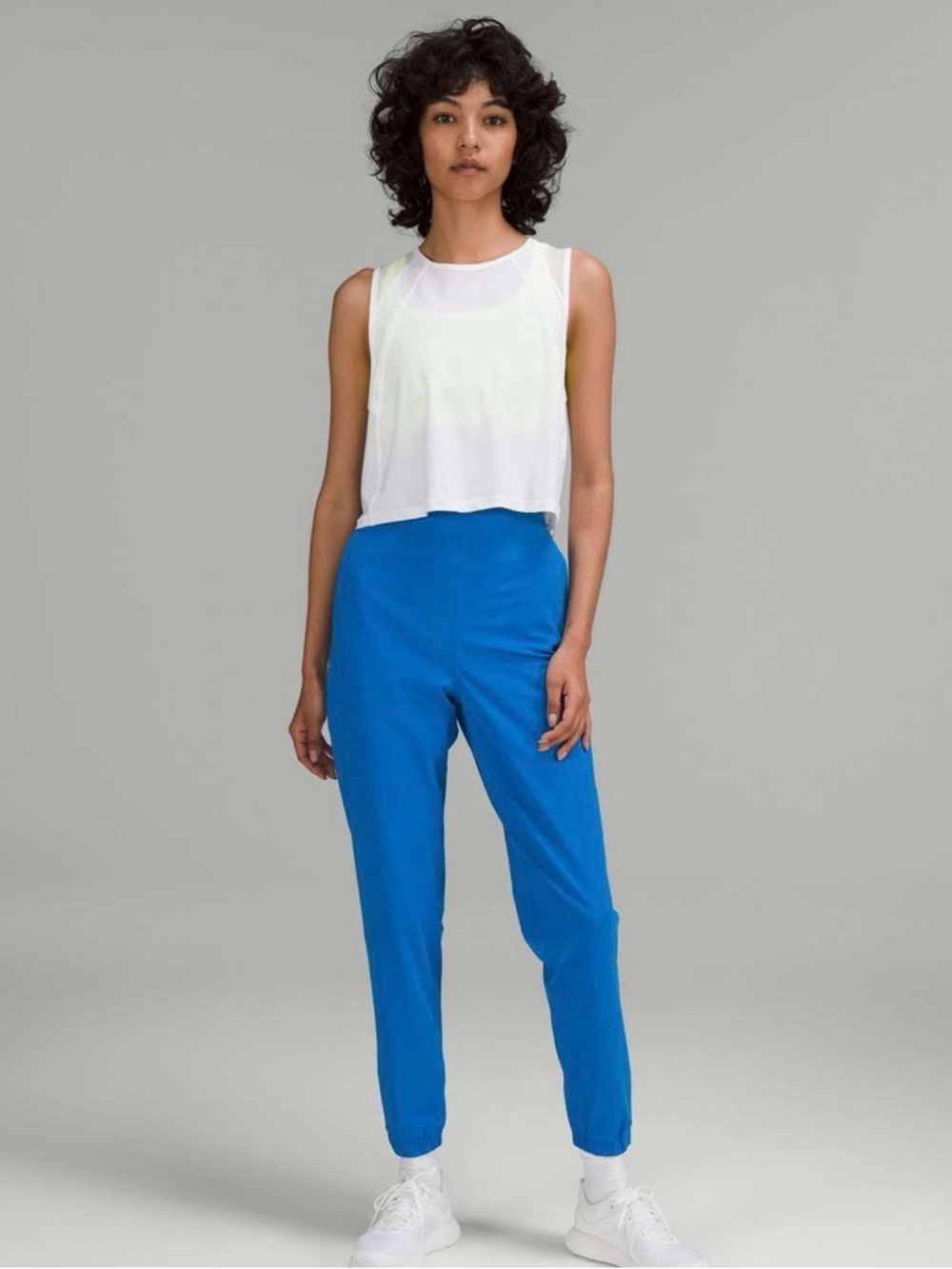Lululemon Adapted State High Rise Jogger Size 0 Poolside Blue Athletic